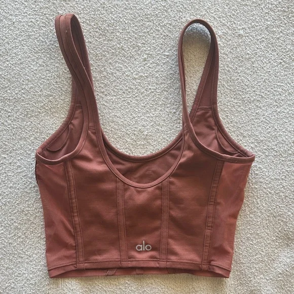 Airbrush Mesh Corset Bra - Picture 2 of 3